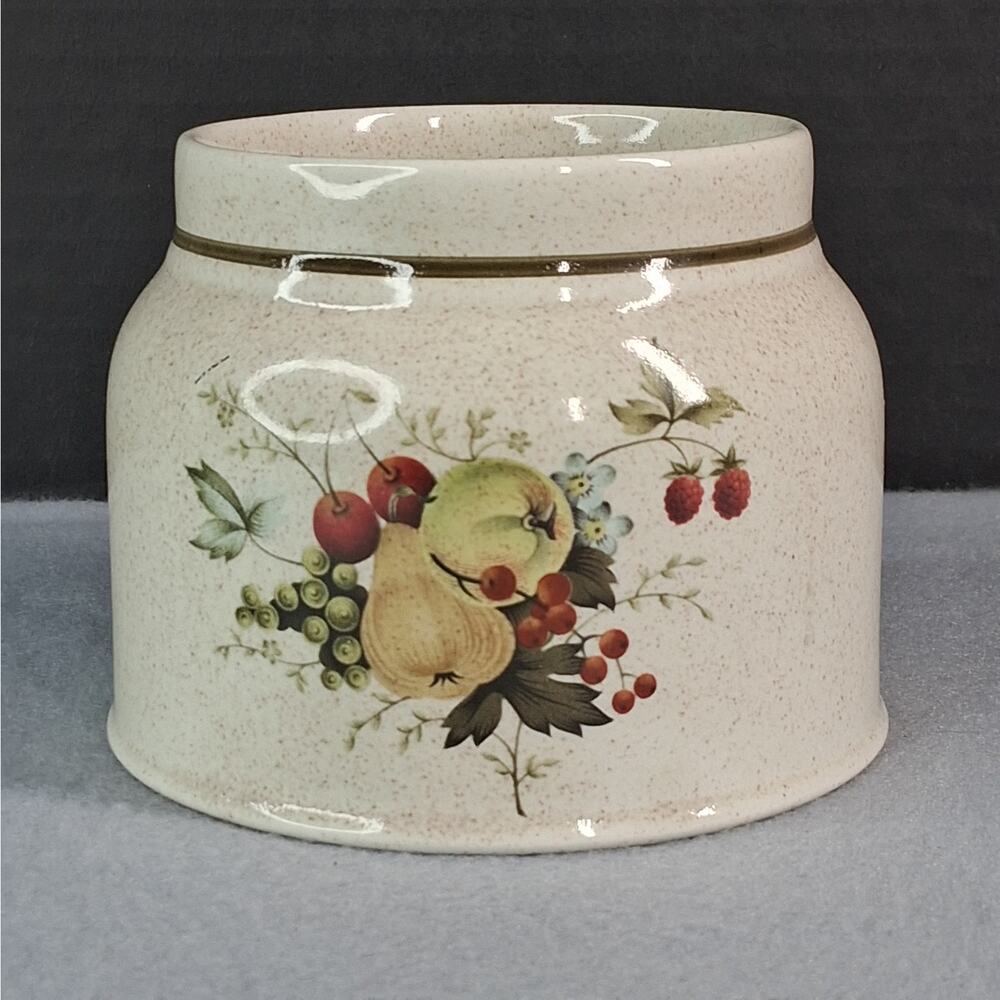 Royal Doulton Cornwall Pattern Replacement Sugar Bowl NO LID Stoneware Fruit